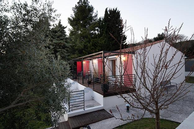 Mise En Scene Bed & Breakfast Aumelas Exterior foto