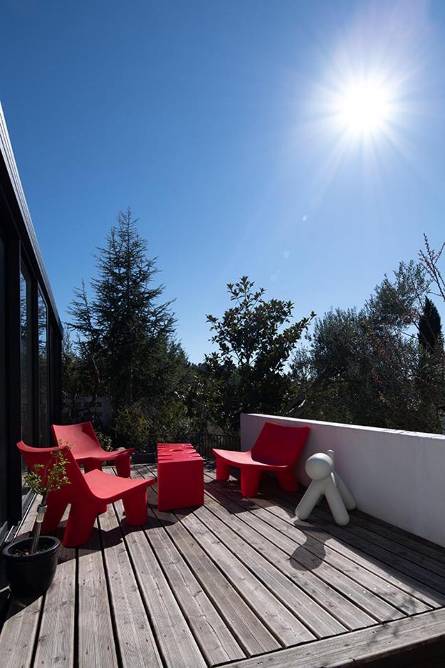 Mise En Scene Bed & Breakfast Aumelas Exterior foto
