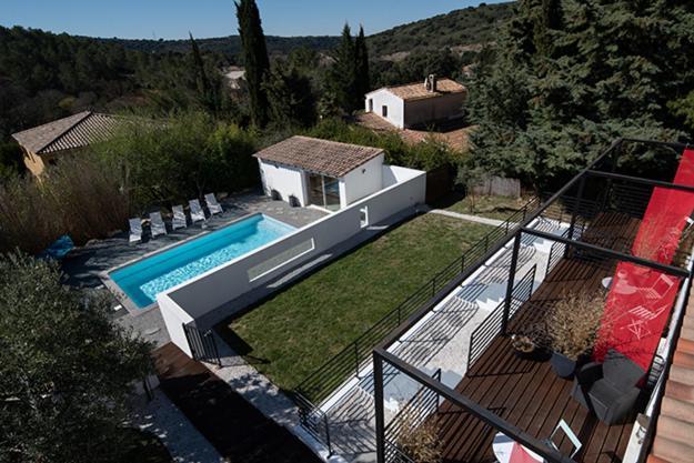 Mise En Scene Bed & Breakfast Aumelas Exterior foto